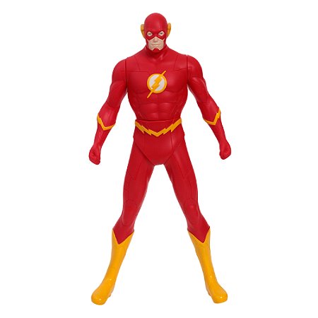 Boneco Articulado The Flash 45cm Dc Comics Brinquedo 1097