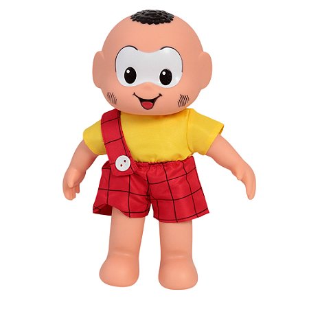 Boneco Cascão Clássicos Grande 36cm Vinil Turma Da Monica