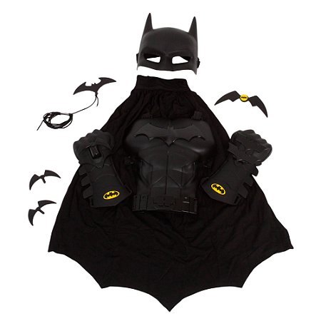 Conjunto Batman Aventura Completo 12 Acessórios Rosita 9523
