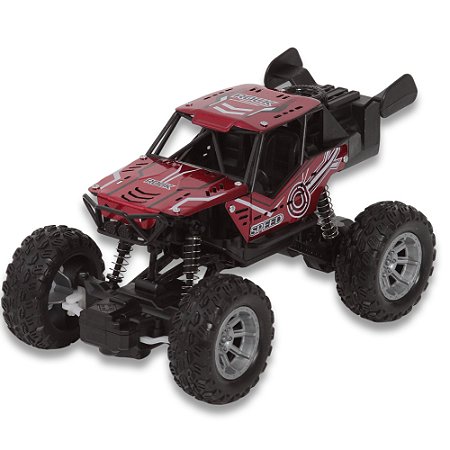 Carrinho De Controle Remoto Monster Truck 4x4 Sai Fumaça