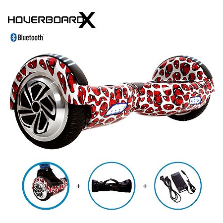 Hoverboard 6,5 Máscara Homem Aranha HoverboardX Bluetooth