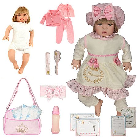 Boneca Reborn Realista na Magazine Luiza - Cegonha Reborn Dolls - Boneca  Reborn - Magazine Luiza