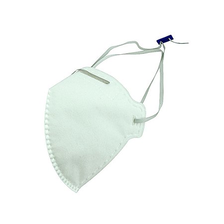 1 Máscara Descartável KSN PFF2 Branca com Clip Nasal