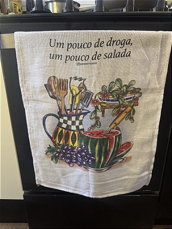 Um pouco de droga, um pouco de salada