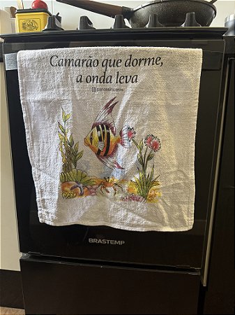 Camarão que dorme a onda leva