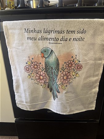 Minhas lágrimas tem sido meu alimento dia e noite