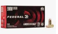 MUN. FEDERAL CALIBRE 9MM LUGER 124GR