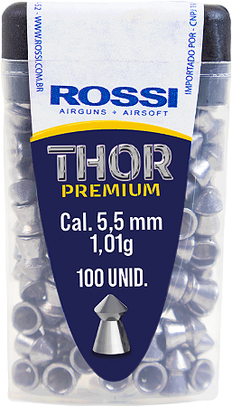 Chumbinho Rossi Thor Premium 5,5 mm (100 un)