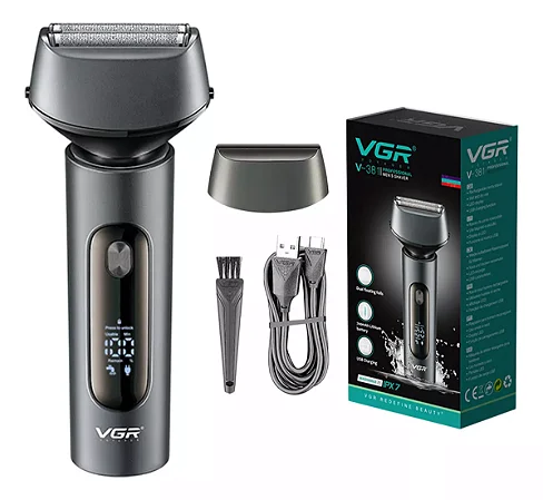 VGR  Shaver  Barbeador Elétrico V-381
