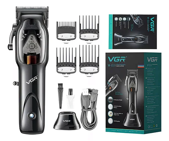 Máquina De Cortar Cabelo Profissional  VGR V-653 - 9000 Rpm