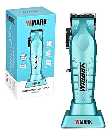 Maquina Wmark Corte Cabelo NG-133 Profissional Azul 110v/220v