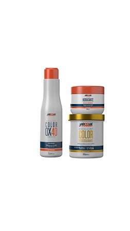 Kit Platinado Jaboque Brasil  Pó Descolorante + Água Oxigenada 30 + Máscara Hidratante
