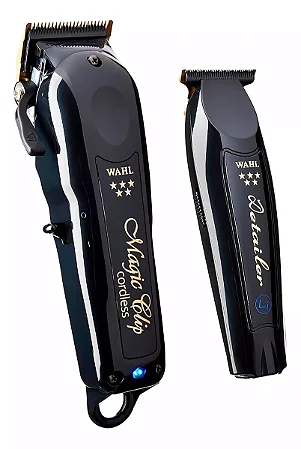 Kit Wahl  Combo Black Magic Clip + Detailer Li Cordless