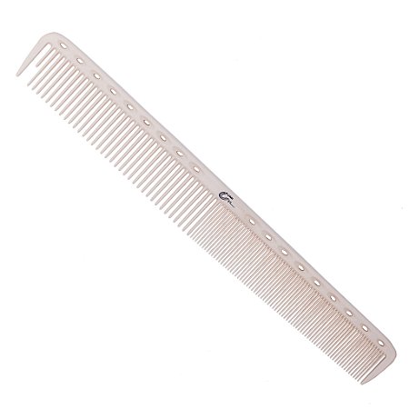 Pente de Corte Carbono Anti Estático 21,5cm CB1235B Branco