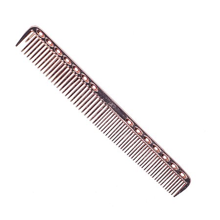 Pente Profissional de Metal Inoxidável Anti Estático Dk Comb  19,8cm Rosé