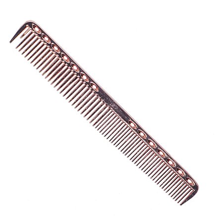 Pente Profissional de Metal Inox Anti Estático 21,5cm Rosé