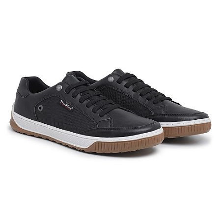 Sapatênis Masculino FIRE WAVE Lock - Preto/Ice - Wave Shoes