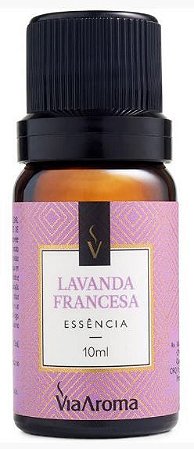 Essência Lavanda Francesa - 10ml - Via Aroma