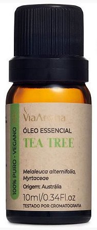 Óleo Essencial Tea Tree/Melaleuca - 10ml - Via Aroma