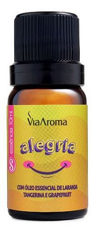 Essência Sensações Alegria - 10ml - Via Aroma