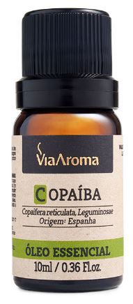 Óleo Essencial Copaíba - 10ml - Via Aroma