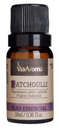 Óleo Essencial Patchoulli - 10ml - Via Aroma