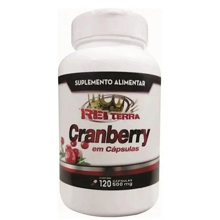 Cranberry 500mg - 120 caps - Rei Terra