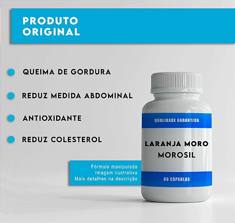 Laranja Moro – Morosil – 500mg – 60 caps