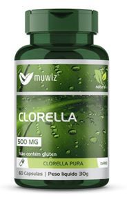 Clorella 500mg - 60 caps - Muwiz