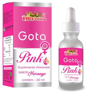 Gota Pink - 30ml - Rei Terra