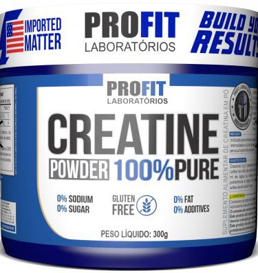 Creatine Powder 100% Pure - 300g - Profit