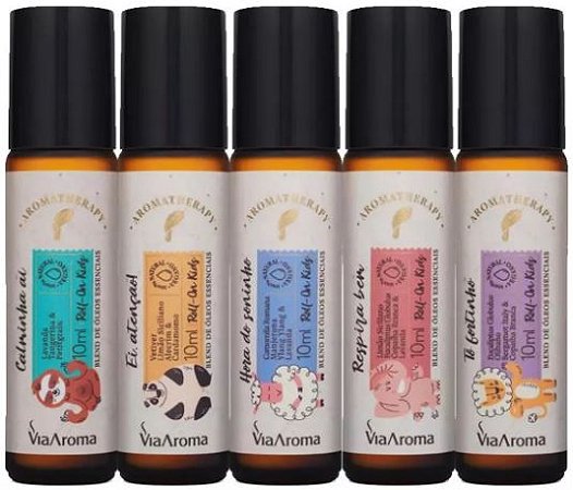 Roll-On Óleo Essencial - 10ml - Via Aroma