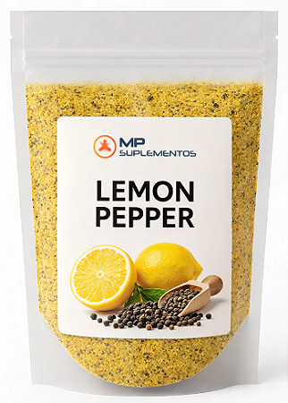 Lemon Pepper - 500g - MP Granel