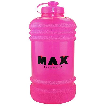 Galão de Água Rosa - 2,2L - Max Titanium