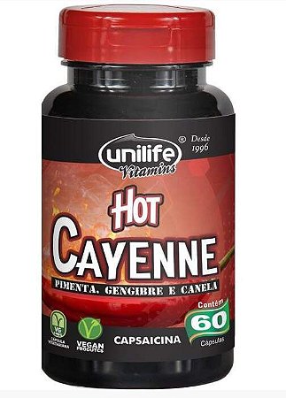 Hot Cayenne - 60 caps - Unilife