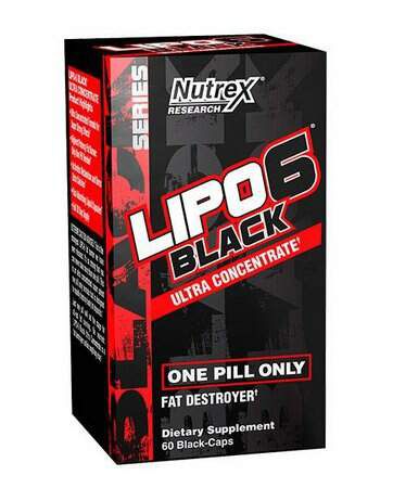 Lipo-6 Black Ultra Concentrate - 60 caps - Nutrex