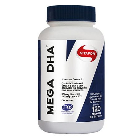 Mega DHA - 60 caps - Vitafor