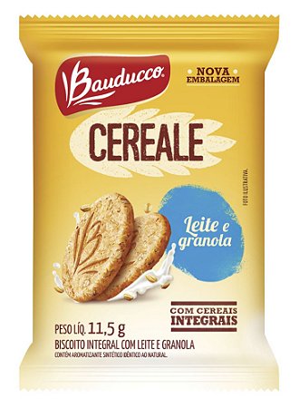 Biscoito Bauducco Cereale Leite com Granola 400X11,5G