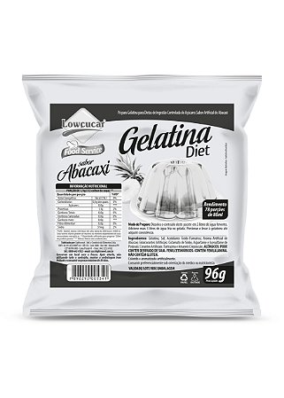 Gelatina Profissional Lowçucar 10X96G