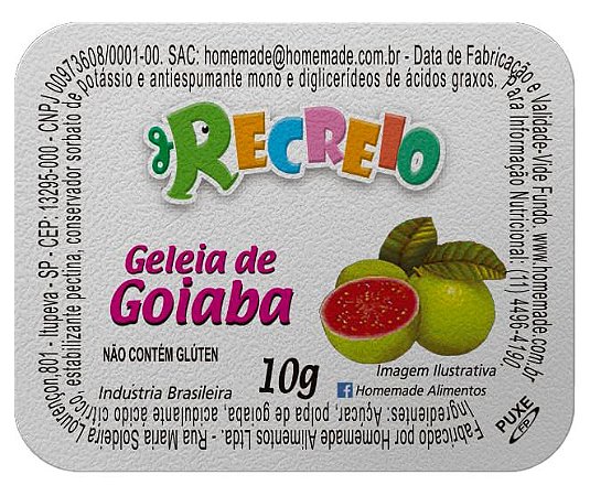 Geleia Sabores Recreio 144X10G