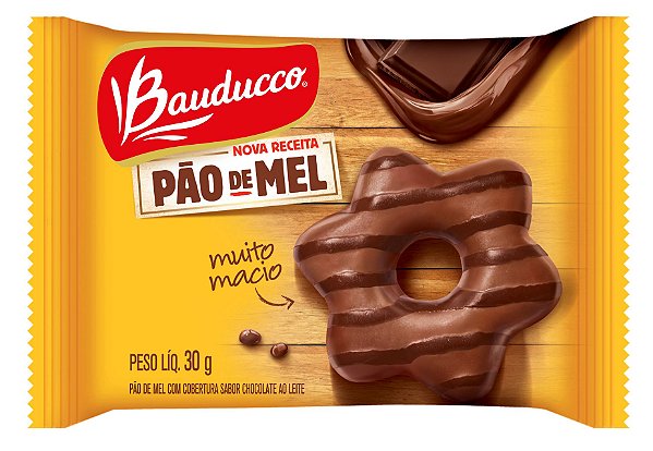 Pão de Mel Bauducco 30G