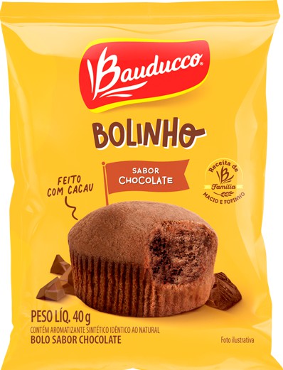 Bolinho Bauducco Chocolate 40G