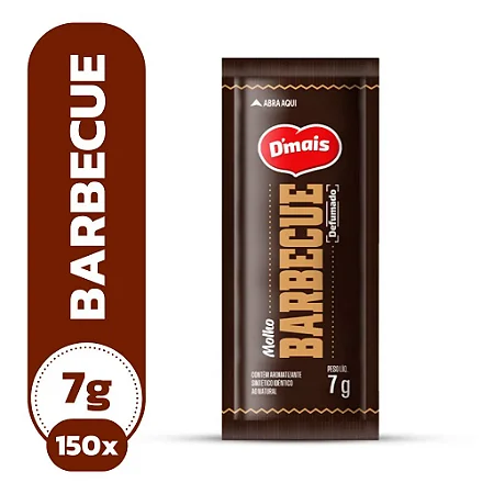 MOLHO DMAIS BARBECUE 150X7G