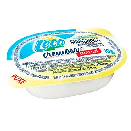 MARGARINA COM SAL LECO 192X10G