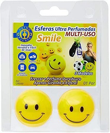 ESFERAS ULTRA PERFUMADAS SMILE AMARELA CM500 ORTHOPAUHER