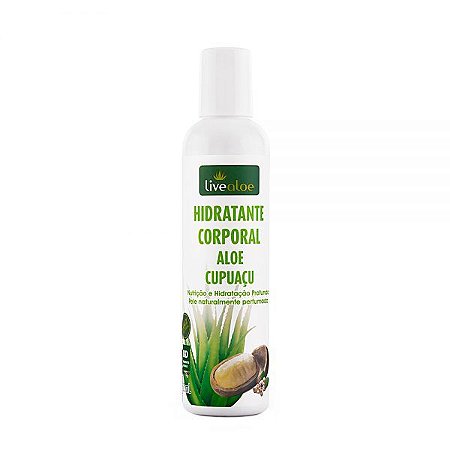 Hidratante Natural Corporal Aloe Cupuaçu – Livealoe – 200 ml