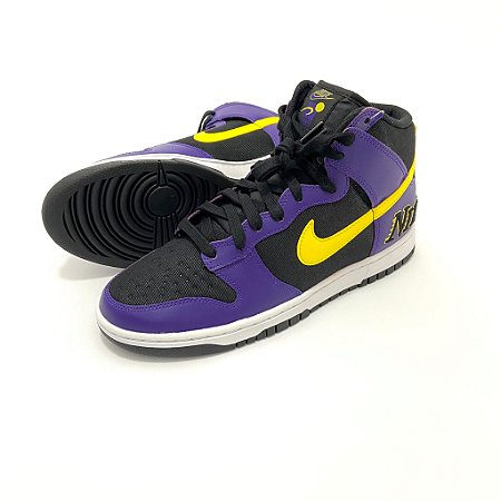 Nike Dunk High Retro Lakers 26.5cm - 靴