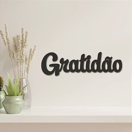 Escrita - Gratidão