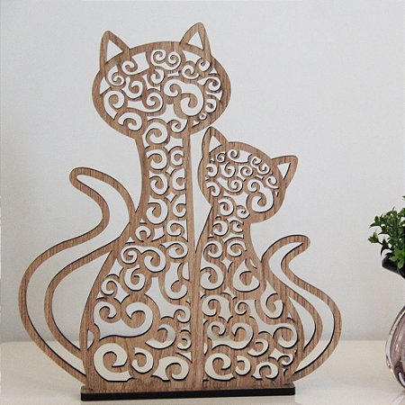 Decoração de Mesa - Gatos