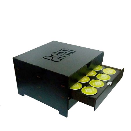 Porta Cápsulas de Café - Dolce Gusto - Gaveta - Leve